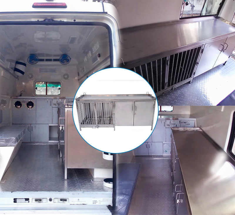 SS Examination Table for Veterinary Ambulances